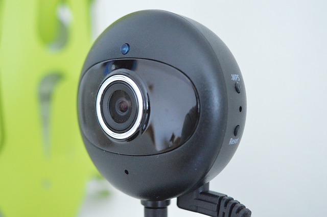 a close up photo of a webcam for live broadcasting